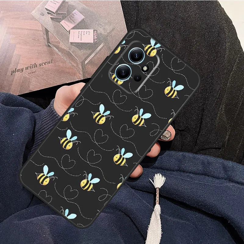 Bumble Bee Honeycomb Case For Xiaomi Redmi Note