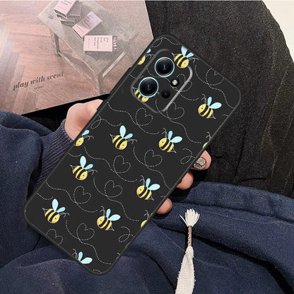 Bumble Bee Honeycomb Case For Xiaomi Redmi Note