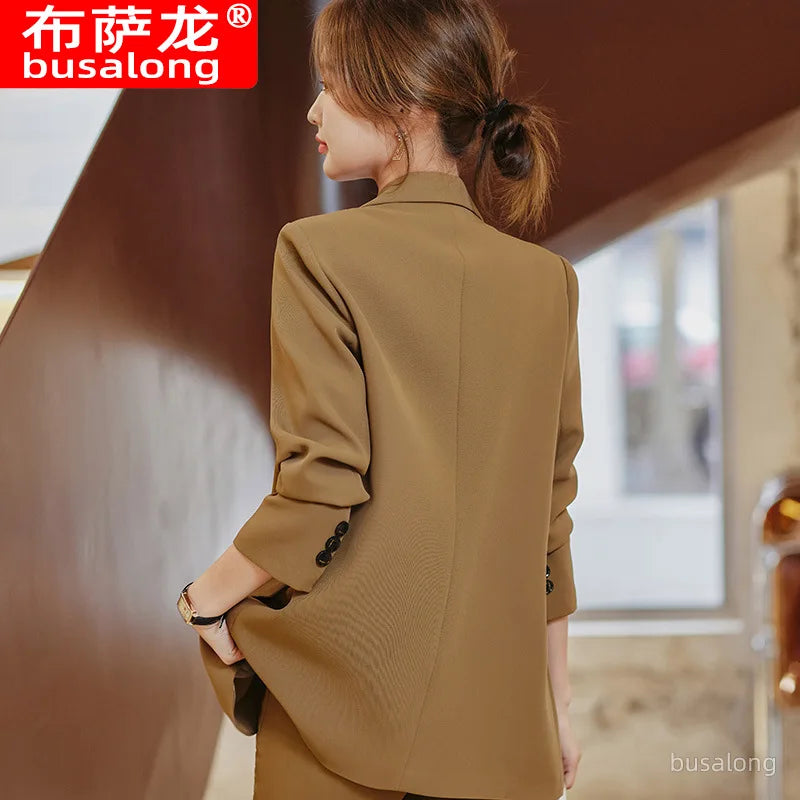 Business Attire Women's Pants Suit