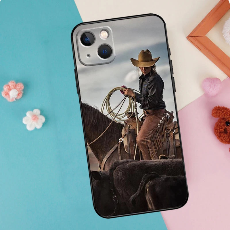 Cowboy/Cowgirl Howdy Western Boho Phone Case For iPhone