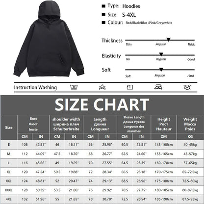 Casual men's pullover hoodie