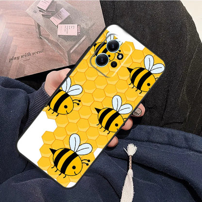 Bumble Bee Honeycomb Case For Xiaomi Redmi Note