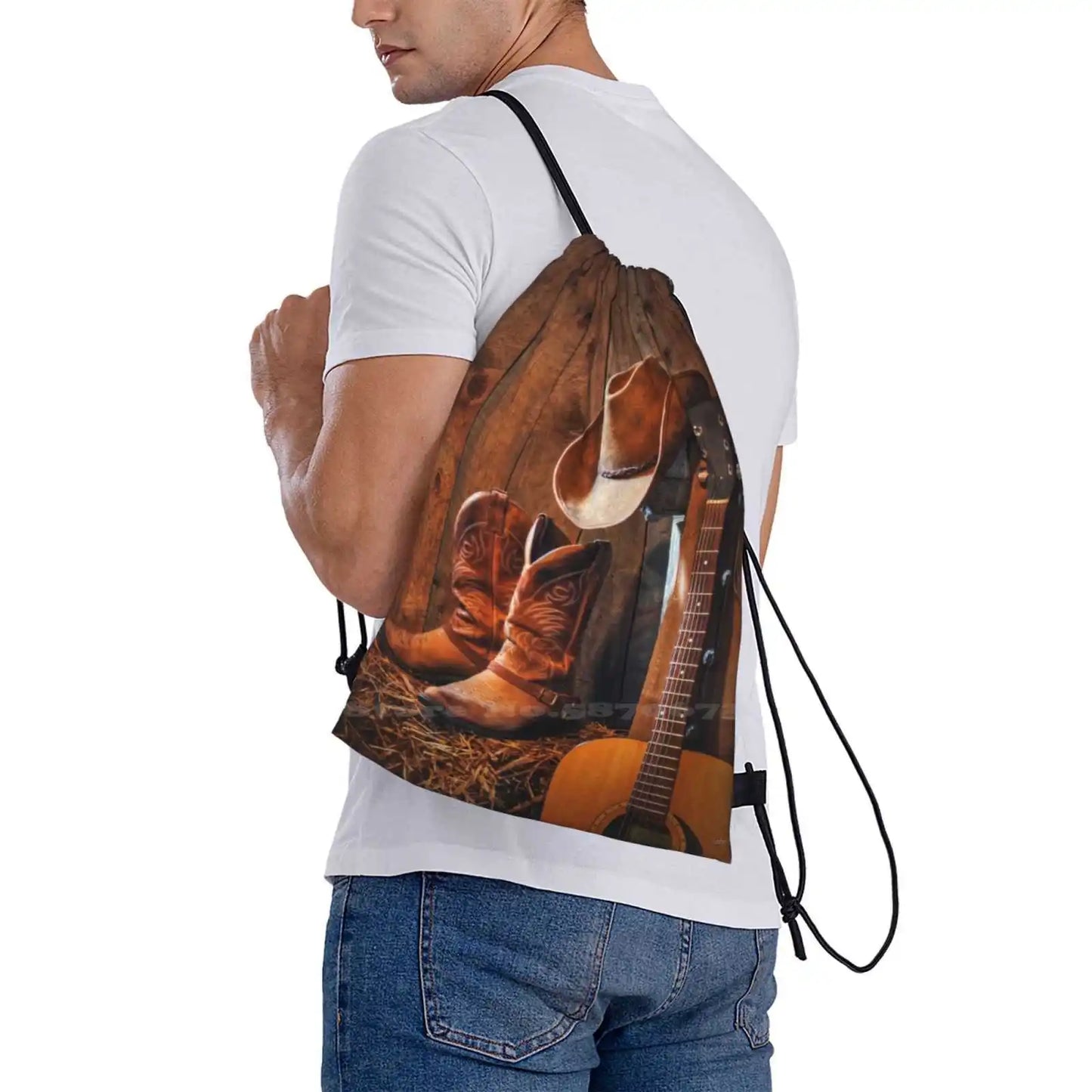 Cowboy Siesta. Backpack