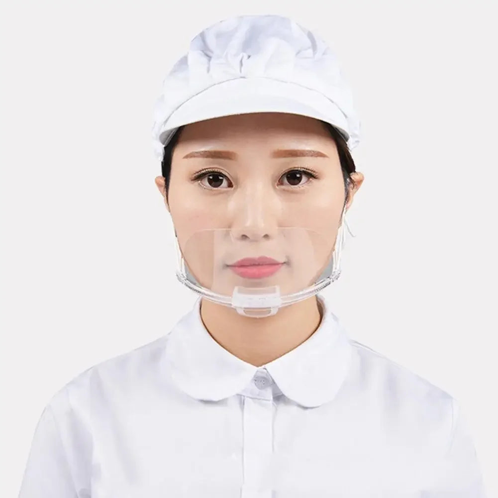 5PC Transparent Smile Mask