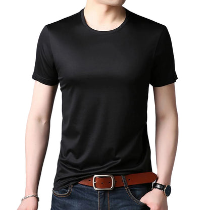 Mens Casual Short Sleeve O-Neck T-shirt