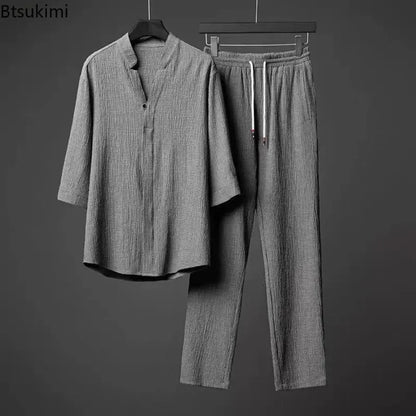 Men's Two Piece Pant Sets