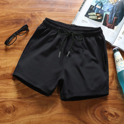 Running Shorts Boxers Gym Men's Shorts Triad Pants Workout Men Elastic Sports Running Middle-aged Young Large Outdoor Pants