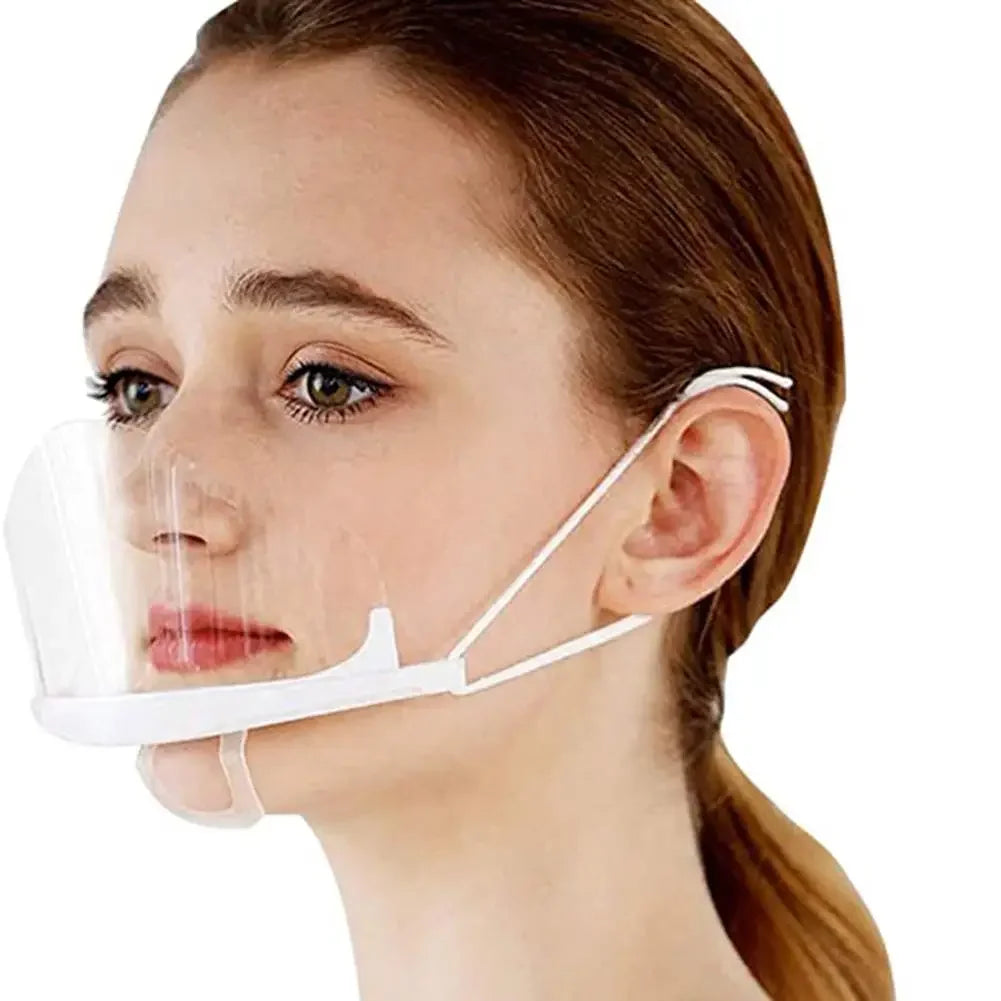 5PC Transparent Smile Mask