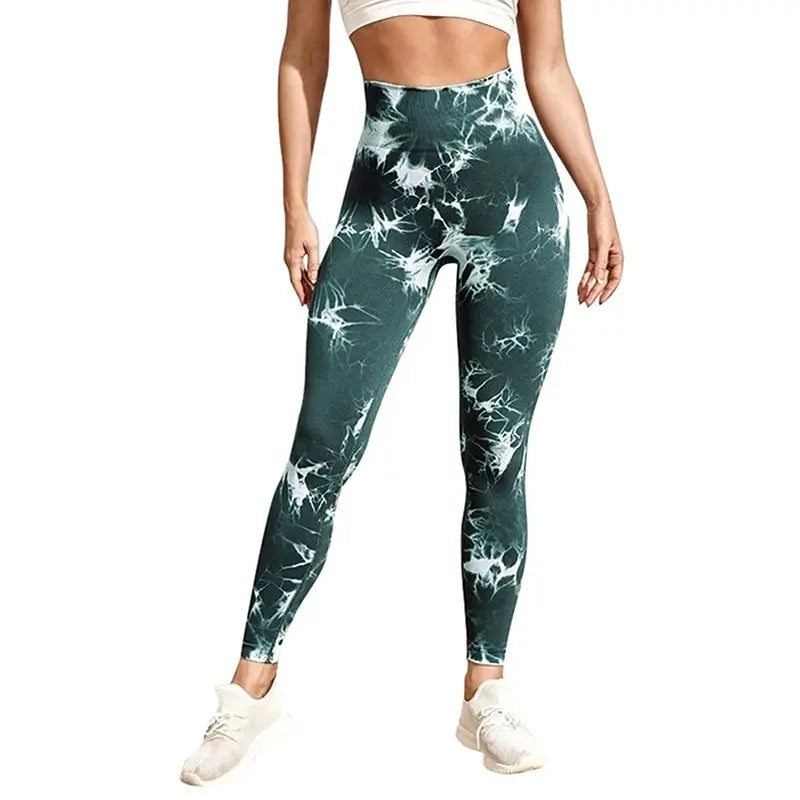 Seamless Tie Dye Leggings