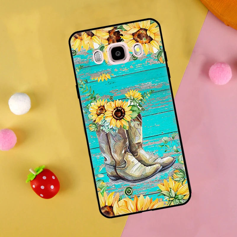 Cowboy/Cowgirl Western Ranch Boho Phone Case For Samsung