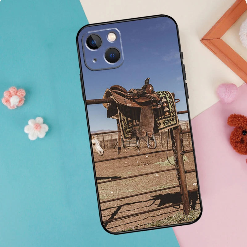 Cowboy/Cowgirl Howdy Western Boho Phone Case For iPhone