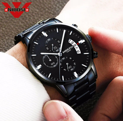 NIBOSI Men's Watch Top Brand Fashion Watches