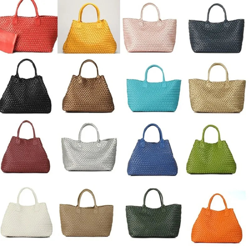 Woven Tote Handbags