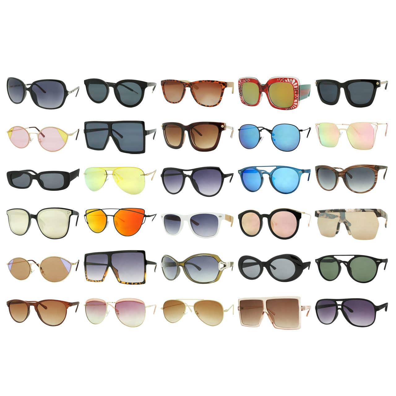 Ladies Sunglasses Mix Assorted Styles and Color Fashion New