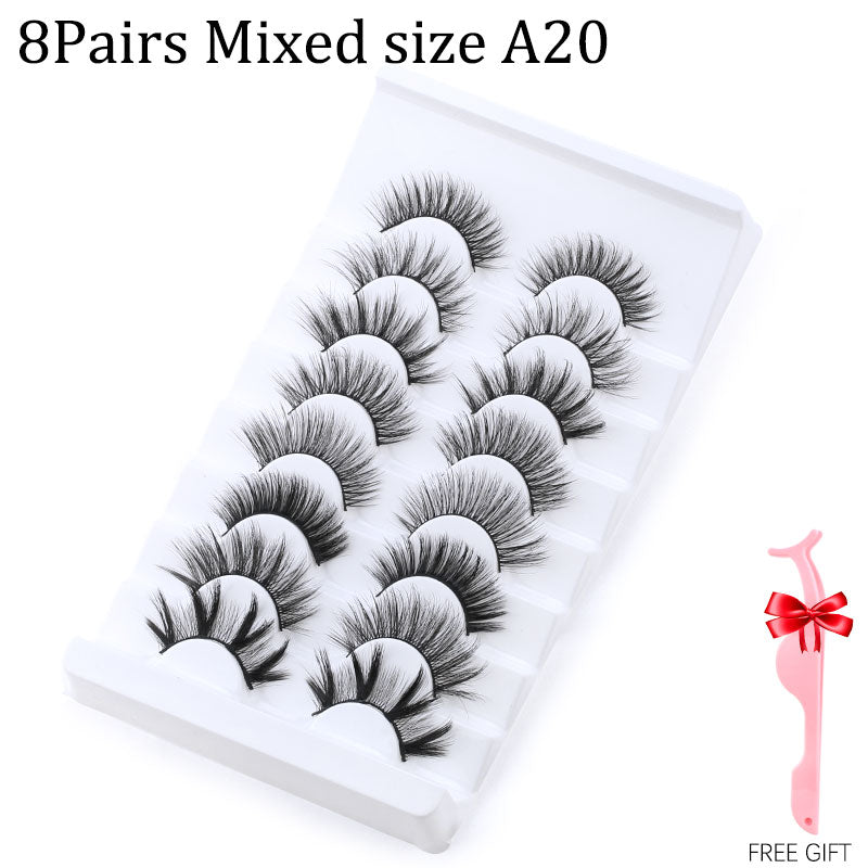 5/8 pairs 3D Mink Lashes