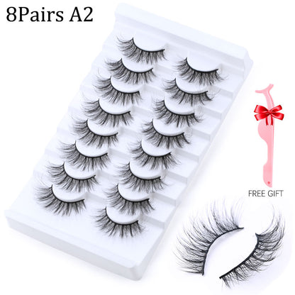 5/8 pairs 3D Mink Lashes