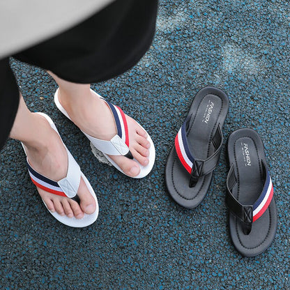 Classic Black Flip Flops for Men