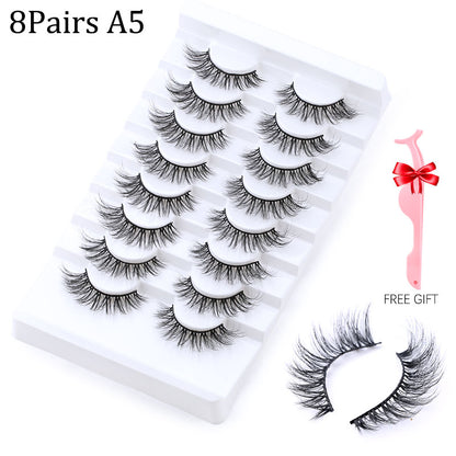 5/8 pairs 3D Mink Lashes