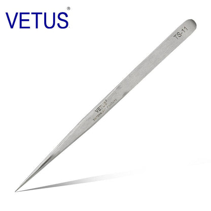 Stainless Steel Industrial Anti-static Tweezers