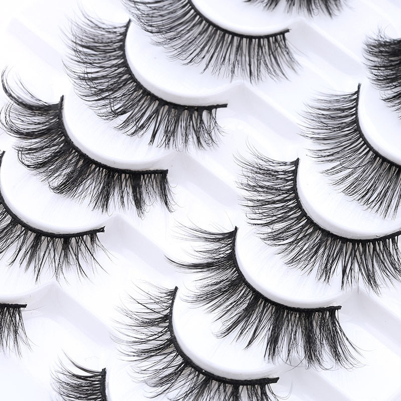 5/8 pairs 3D Mink Lashes