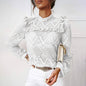 Long Sleeve Lace Top- Casual wear