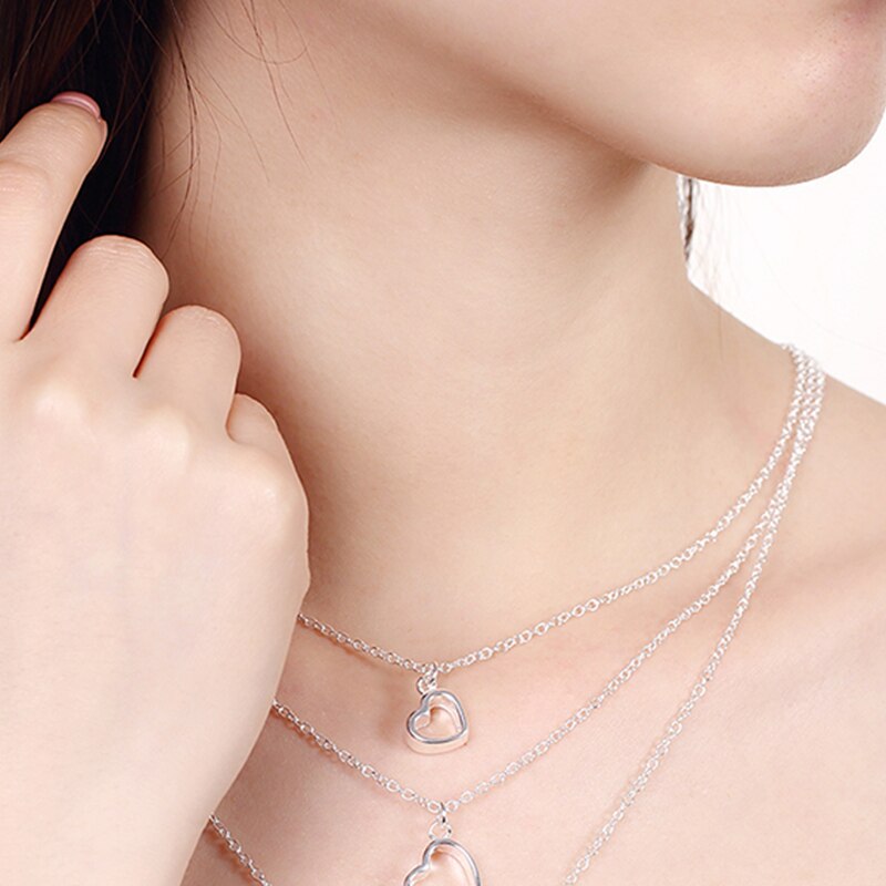 Triple Layer Chain Necklaces For Women