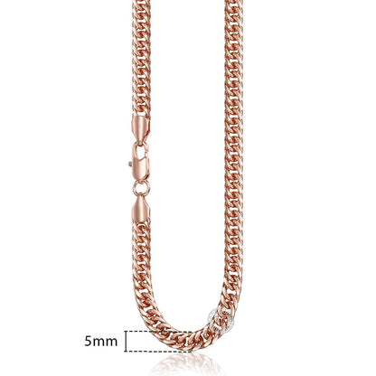 Rose Gold Color Necklace