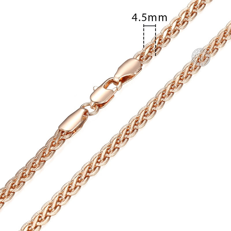 Rose Gold Color Necklace