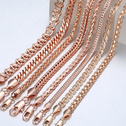 Rose Gold Color Necklace