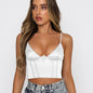 Summer spaghetti strap Crop Tops