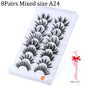 5/8 pairs 3D Mink Lashes