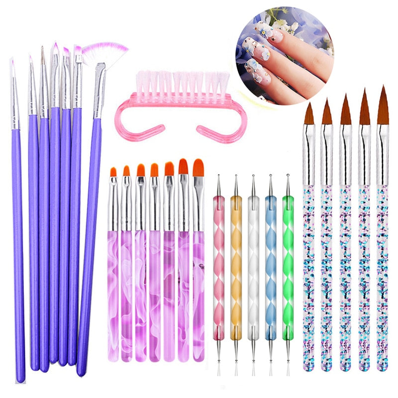 Nail Art Brush Set