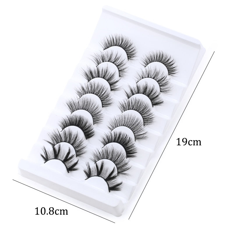 5/8 pairs 3D Mink Lashes