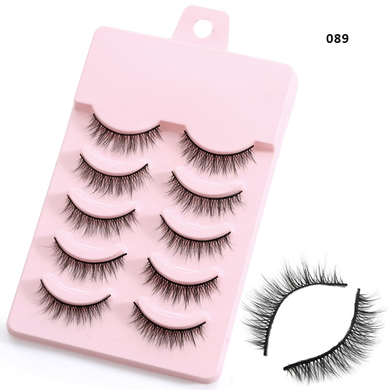 5/8 pairs 3D Mink Lashes