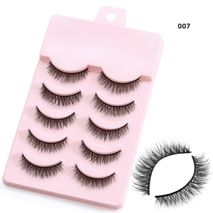 5/8 pairs 3D Mink Lashes