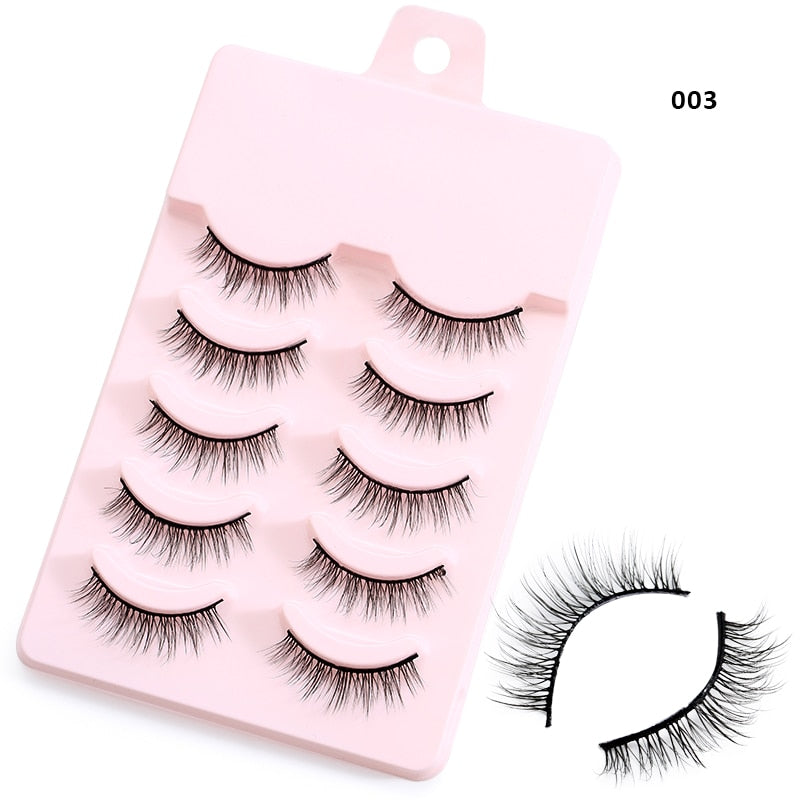 5/8 pairs 3D Mink Lashes