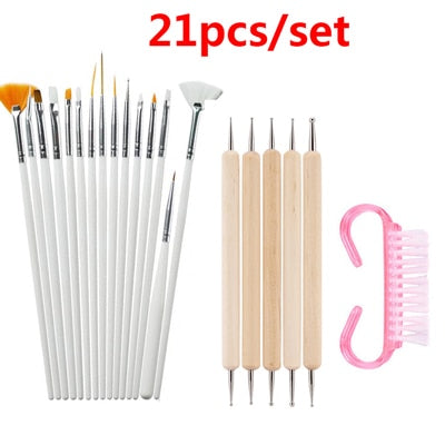 Nail Art Brush Set