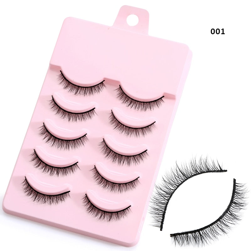 5/8 pairs 3D Mink Lashes