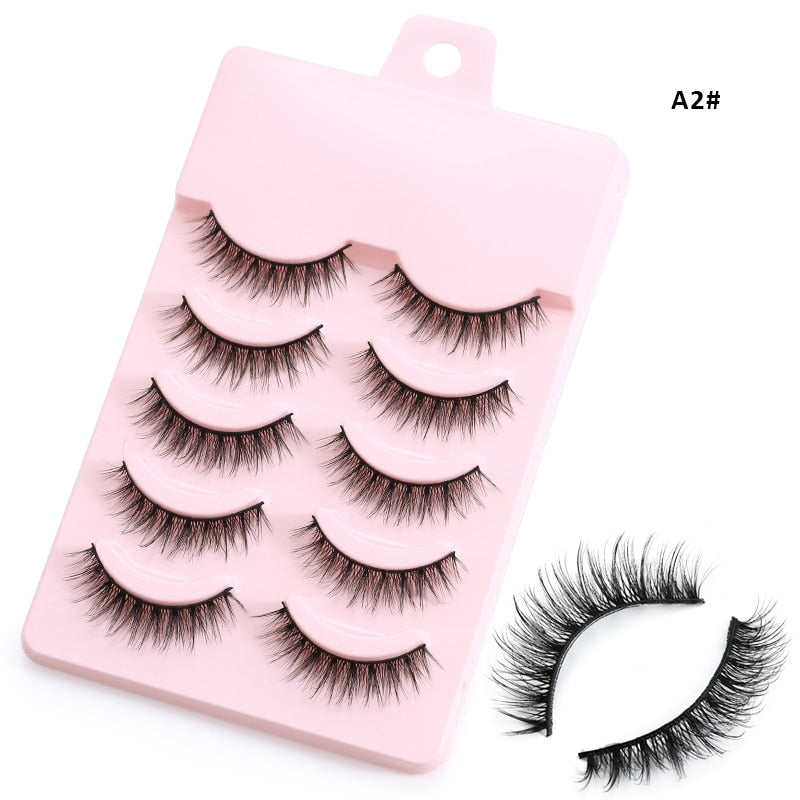 5/8 pairs 3D Mink Lashes